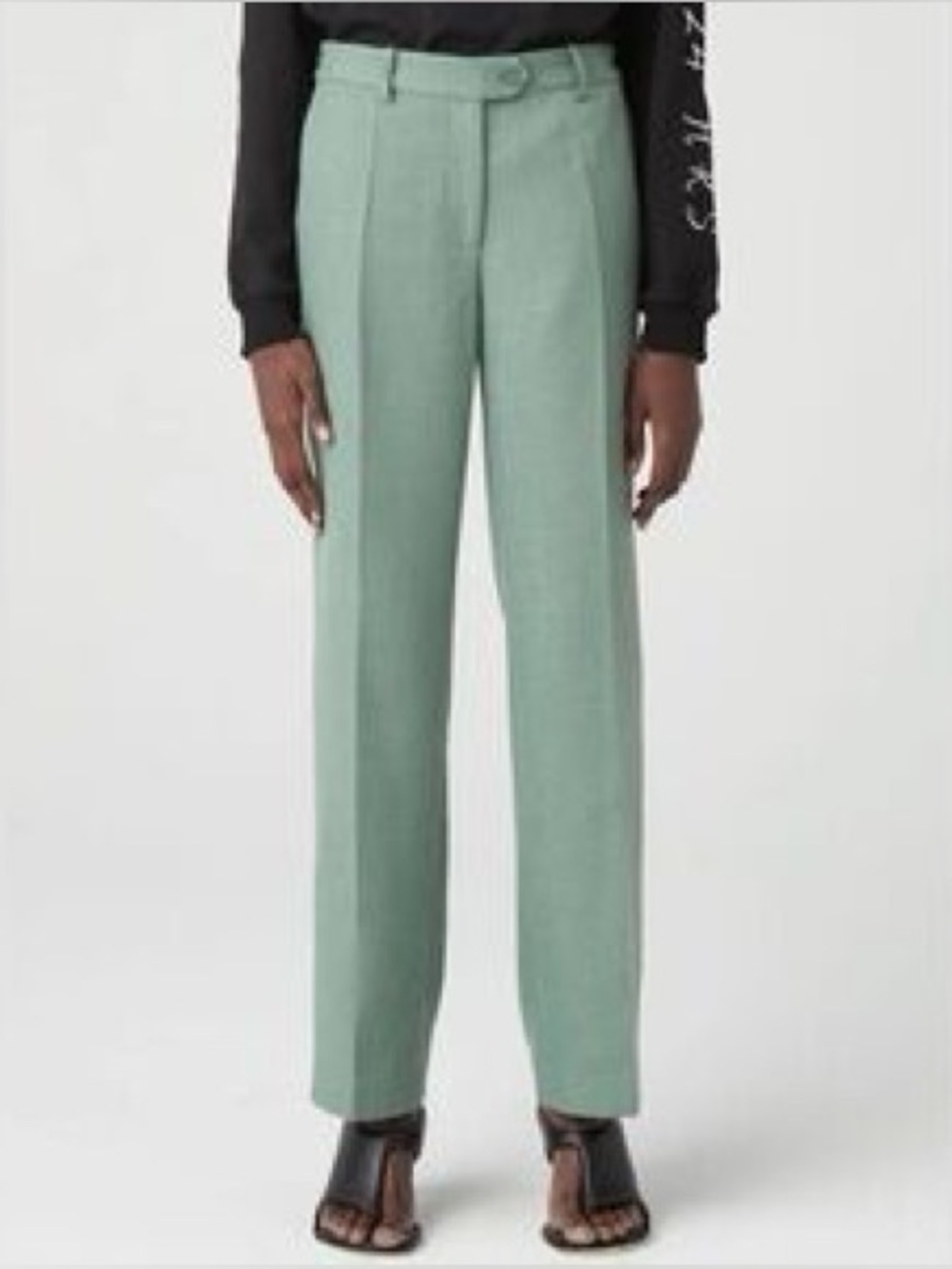 ATOIR x Lara Worthington Pleated Spearmint High-Waist Formal 002 Trousers